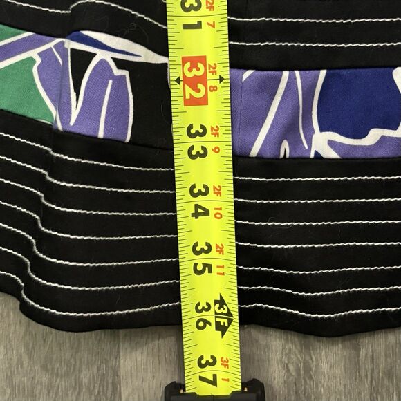 Nine West Purple Green Floral Dress Women’s Size 4 Party Wedding Holiday NYE - Picture 11 of 11